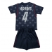 Maillot de foot États-Unis Tyler Adams #4 Extérieur vêtements enfant Monde 2026 Manches Courtes (+ pantalon court)